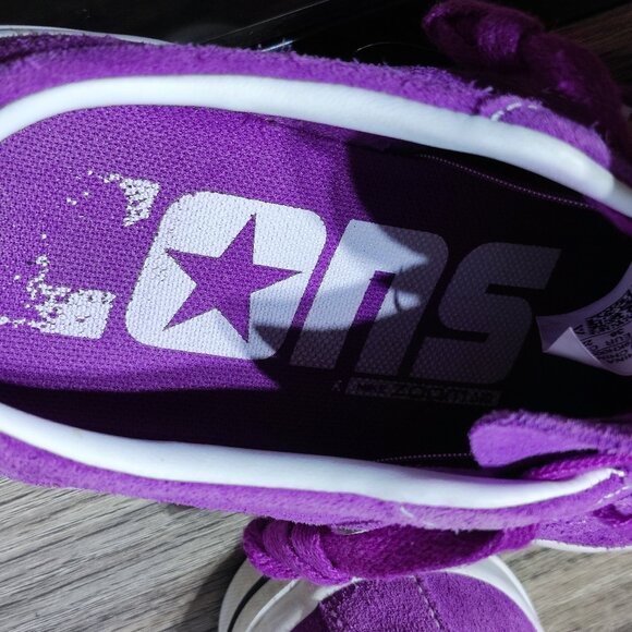 Converse Cons One Star Suede Low Top Skater Sneakers Unisex M 4 W 5.5 Purple - Picture 9 of 14